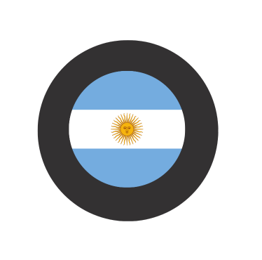 Argentinië - Met rand