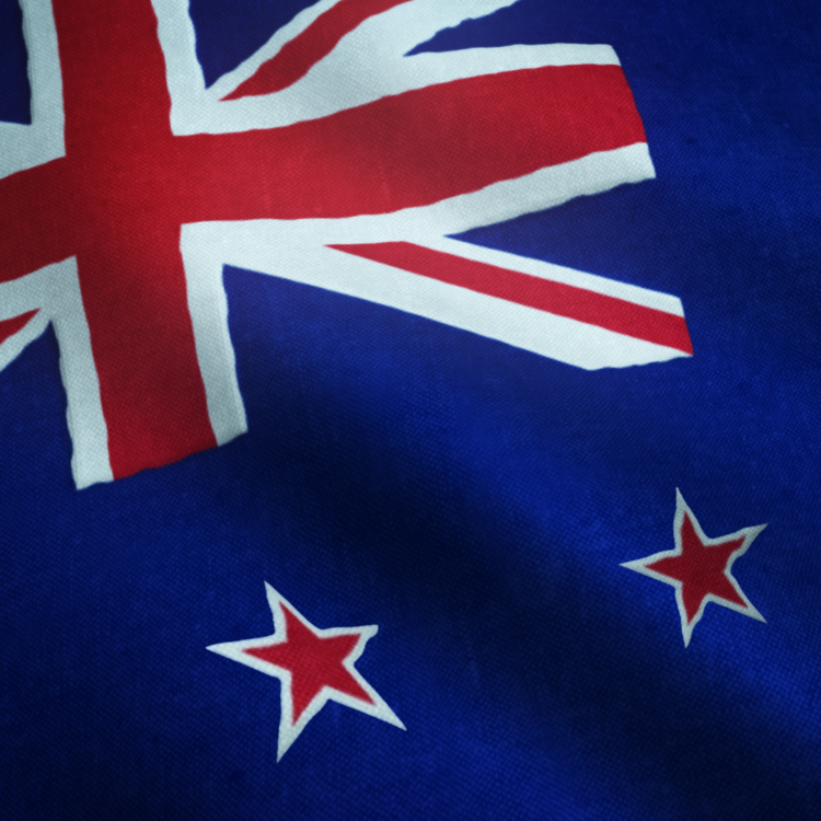 Vlag nieuw Zeeland